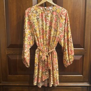 Show Me Your Mumu Larissa Dress Pretty Poppy Floral Mini Dress XS